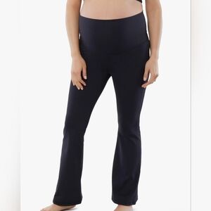 Isabel Maternity by Ingrid & Isabel Black Flare Pants